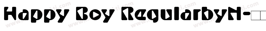 Happy Boy RegularbyN字体转换